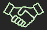 Midwest Dispute Resolution handshake icon